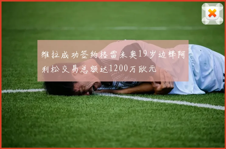 维拉成功签约格雷米奥19岁边锋阿利松交易总额达1200万欧元