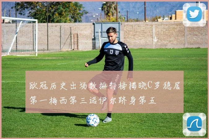 欧冠历史出场数排行榜揭晓C罗稳居第一梅西第三诺伊尔跻身第五